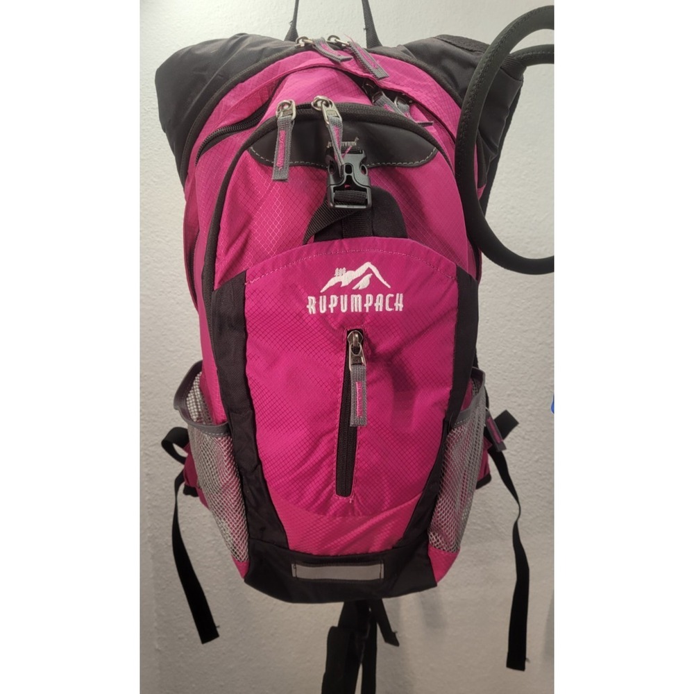 RUPUMPACK 18L Insulated Hydration Backpack Pink w/ 2.5L Water Bladder Hiking